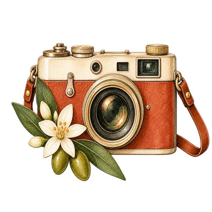Illustration d’un appareil photo vintage